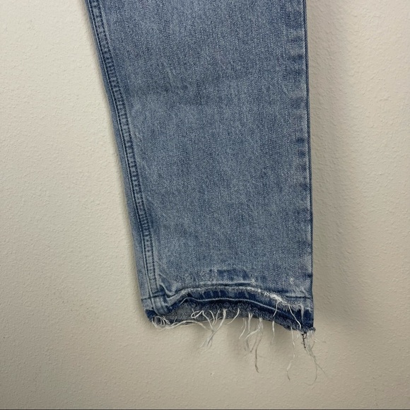 PacSun light wash distressed men slim fit jeans 100% cotton rn45421 size 32x30 - Picture 13 of 13